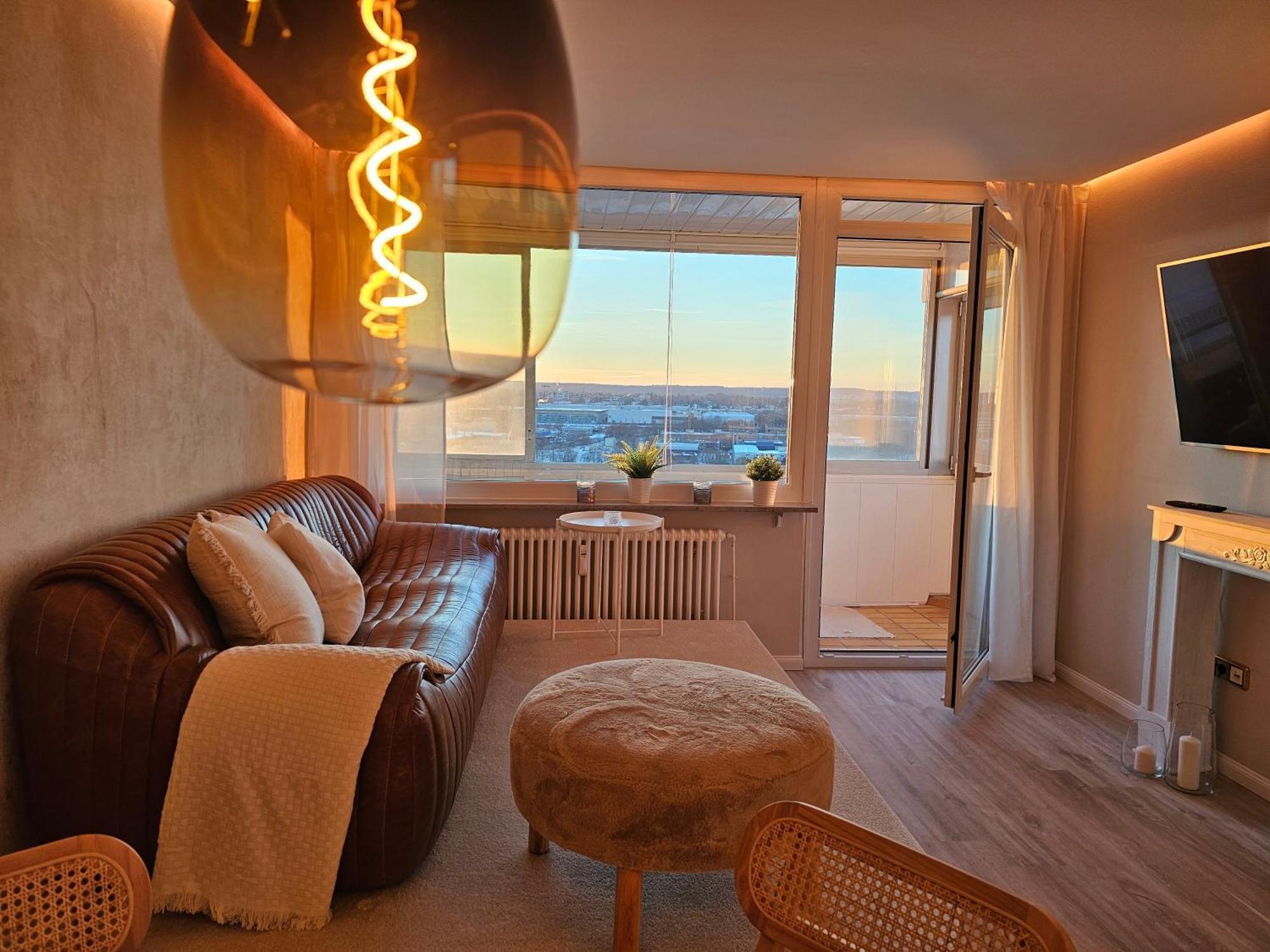 Stylische Sunset-Wohnung Augsburg Ngoại thất bức ảnh